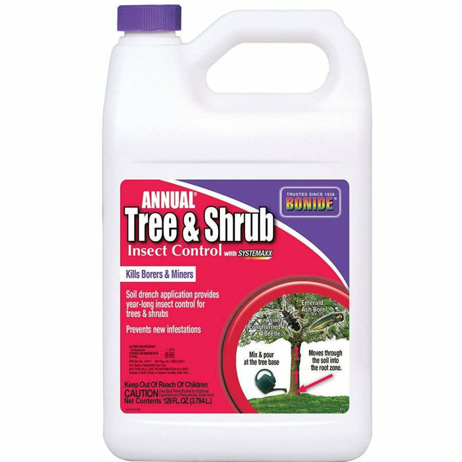 Lawn & Garden * | Large Choice Bonide 611 Annual Tree And Shrub Insect Control, 1 Gallon