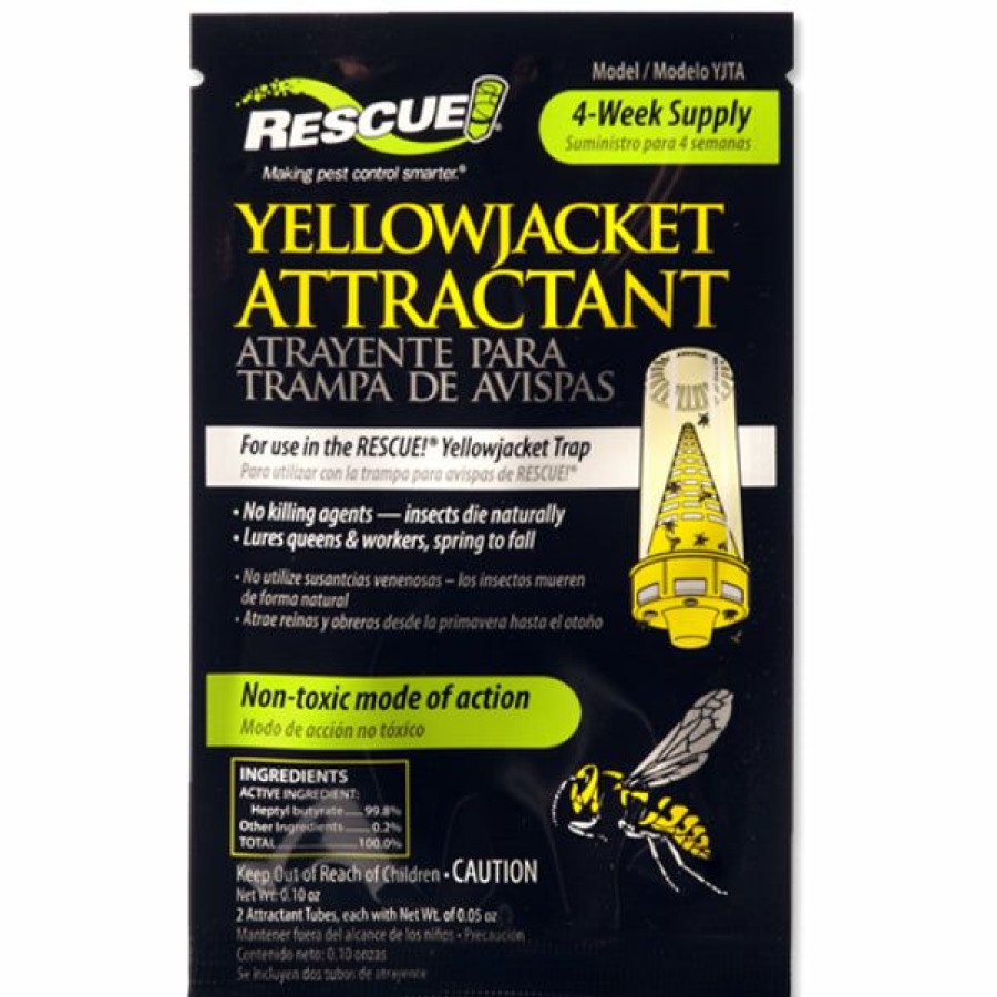 Lawn & Garden * | Shop Rescue! Yjta-Db36 Non-Toxic Yellowjacket Attractant, 4 Week Supply, 2