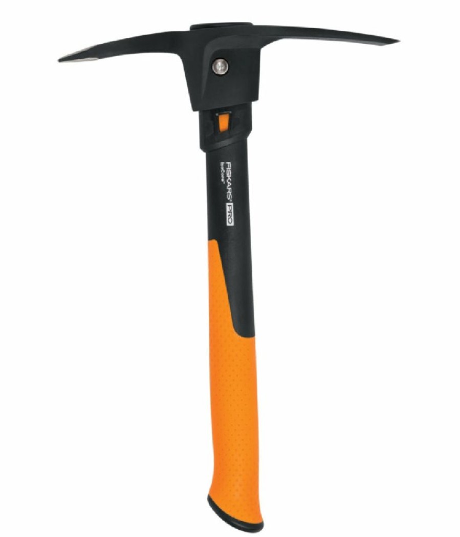 Lawn & Garden * | Tendy Style Fiskars 751220-1001 Pro Isocore Pick, Soft-Grip Handle, Steel Head