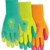 Lawn & Garden * | New Threads Midwest 66D4-S Ladies Latex Gripping Gloves, Assorted Colors, Small