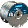 Fencing & Edging * | Good Quality Bekaert 119752 Galvanized Electric Fence Wire, 17-Gauge, 1/4 Mile/1320