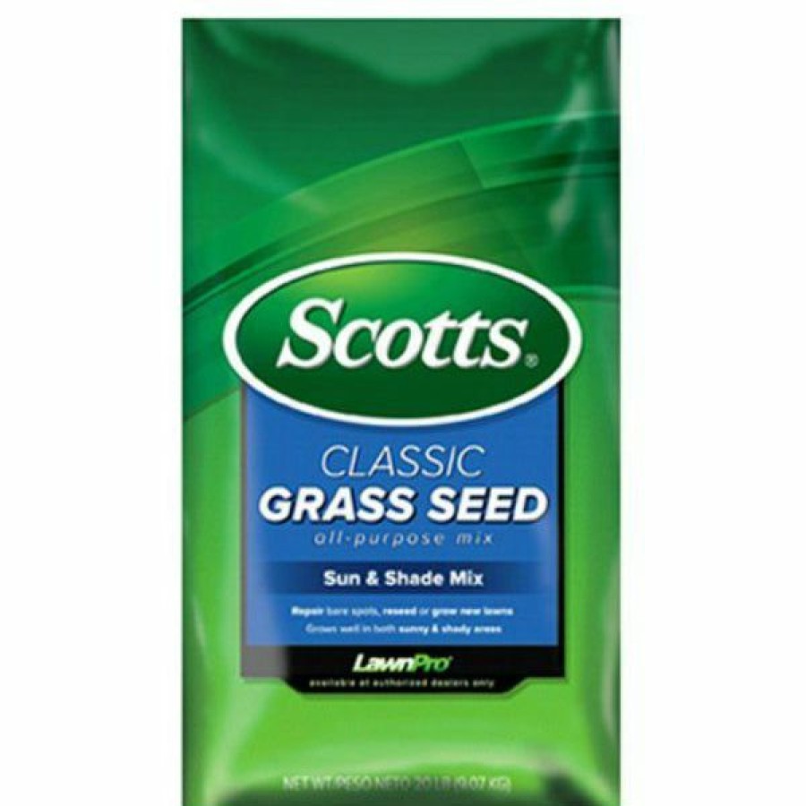 Lawn & Garden * | Large Choice Scotts 17185 Classic Grass Seed Sun & Shade Mix , 7 Lbs