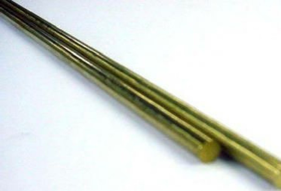 Metal Stock * | Clearance K&S 8164 Solid Brass Rod, 1/8 Od X 12 Length