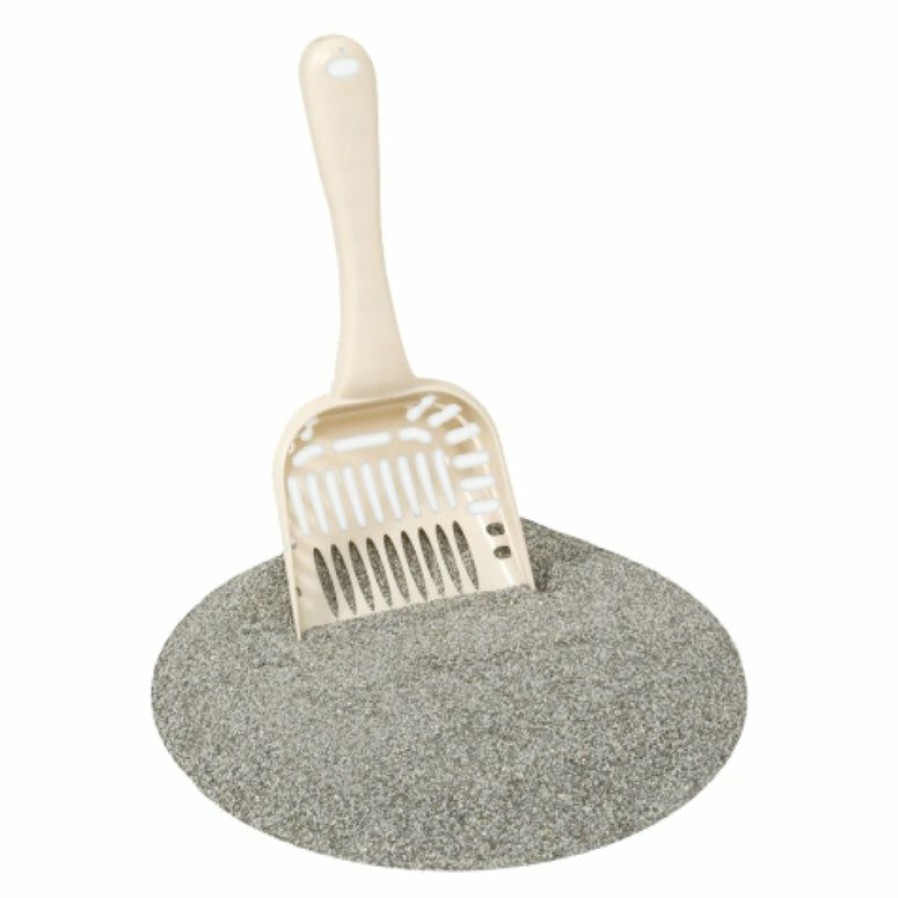 Lawn & Garden * | Discounts Petmate 29112 Litter Scoop With Microban, Bleached Linen, Jumbo