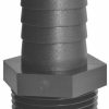 Lawn & Garden * | Good Quality Green Leaf A 3812 P Threaded Poly Adapter, 3/8 Mpt X1/2 Barb