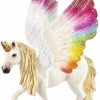 General Toys * | Top Sell Schleich 70576 Winged Rainbow Unicorn