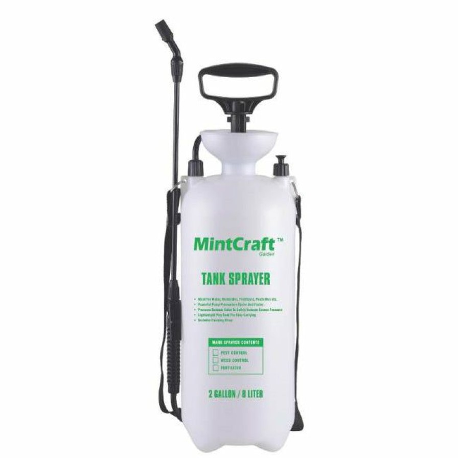 Lawn & Garden * | Shop Landscapers Select Sx-8B Compression Tank Sprayer, White, 2 Gallon