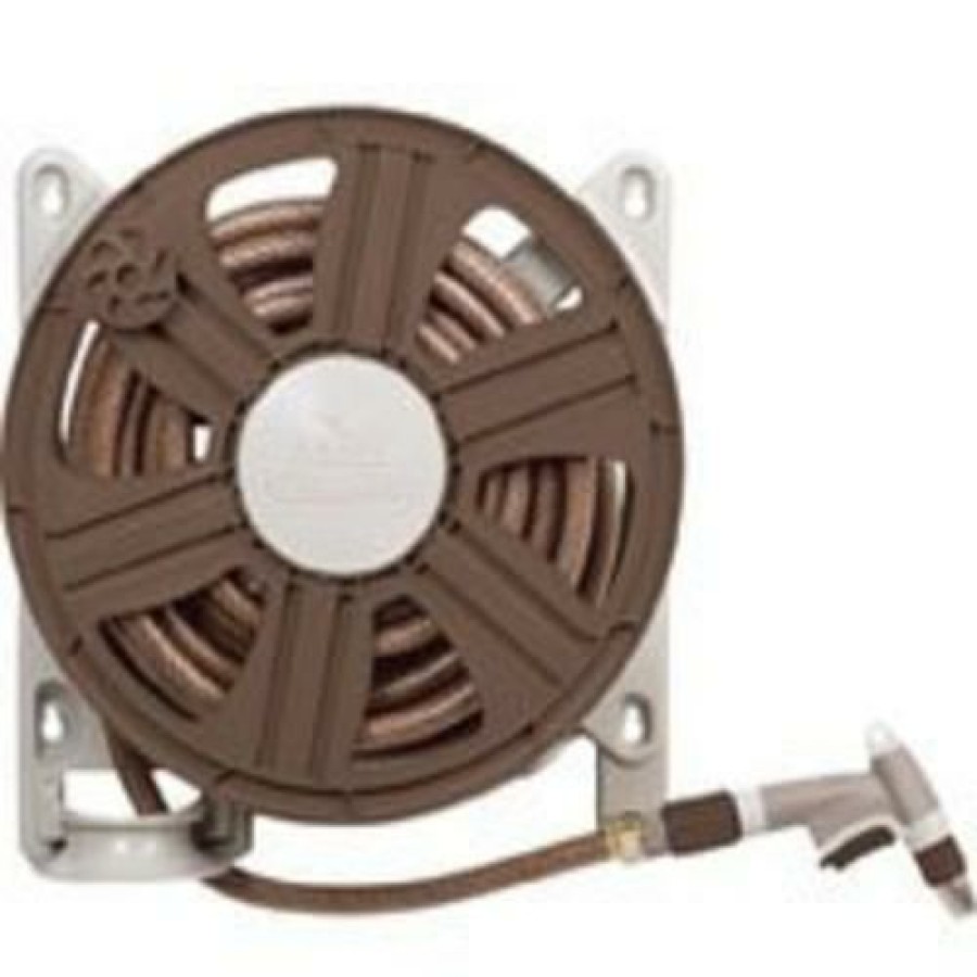 Lawn & Garden * | Official Ames 2388340 Reel Easy Side Mount Poly Hose Reel, 18