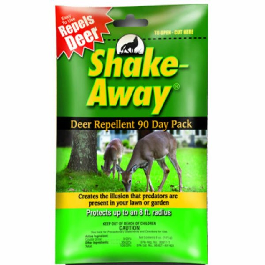 Lawn & Garden * | Clearance Shake-Away 9003105 Coyote Urine Granules Deer Repellent, 90 Day Pack