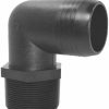 Lawn & Garden * | New Threads Green Leaf El 1414 P Threaded Poly Elbow , 1/4 Mpt X 1/4 Barb