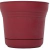 Lawn & Garden * | Sale Bloem Sp1413 Saturn Planter, Plastic, Union Red