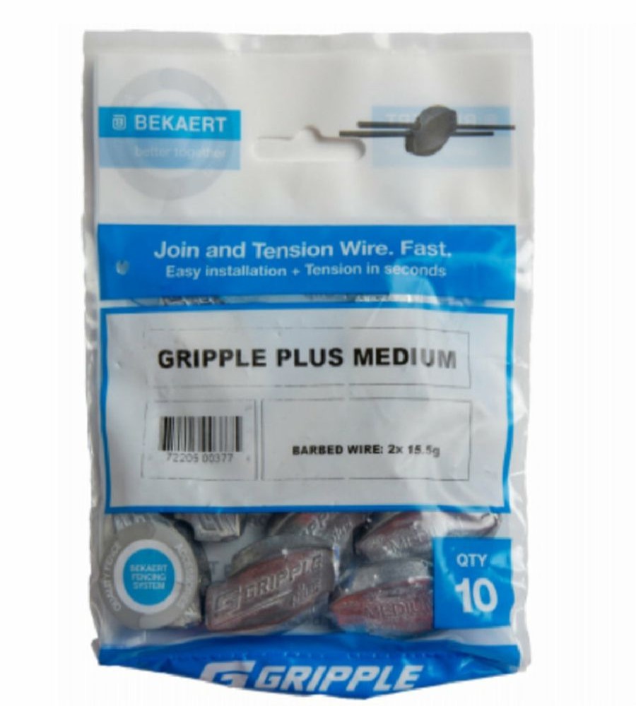 Fencing & Edging * | Good Quality Bekaert 288545 Barbed Gripple Wire Joiner, 10 Count