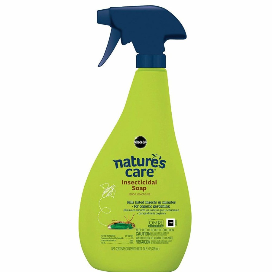 Lawn & Garden * | Best Price Miracle-Gro 0747210 Nature'S Care Insecticidal Soap, Ready To Use, 24