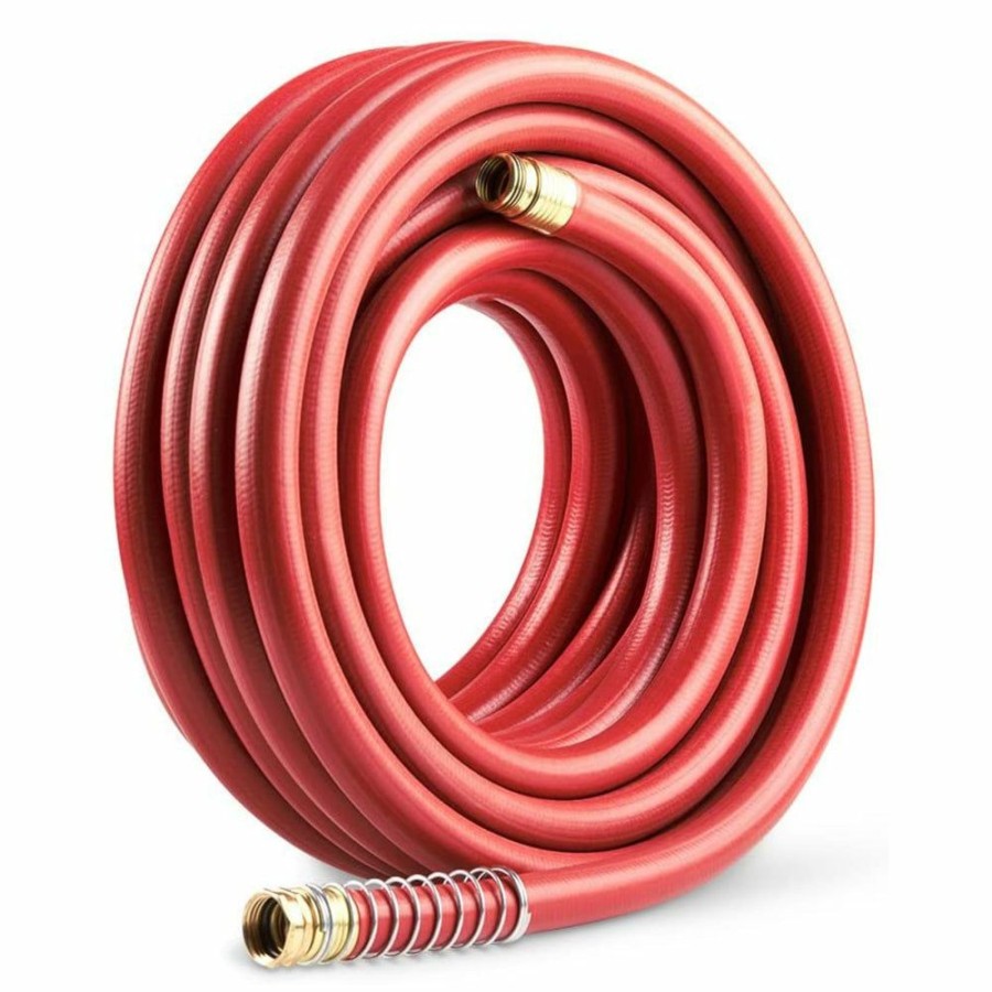 Lawn & Garden * | Tendy Style Gilmour 840751-1002 Commercial Garden Hose, Rubber/Vinyl, Red, 3/4 X