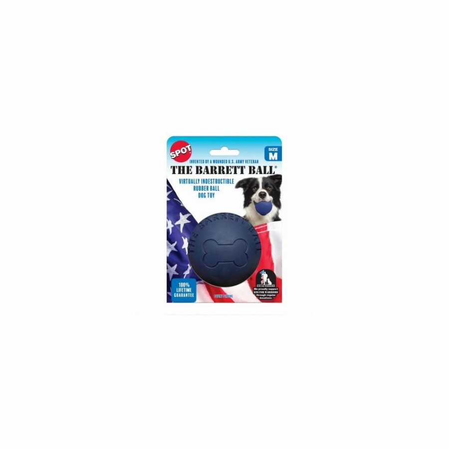 Pet Supplies * | New Threads Ethical Products 54472 Barrett Ball Dog Toy, 4 Inch