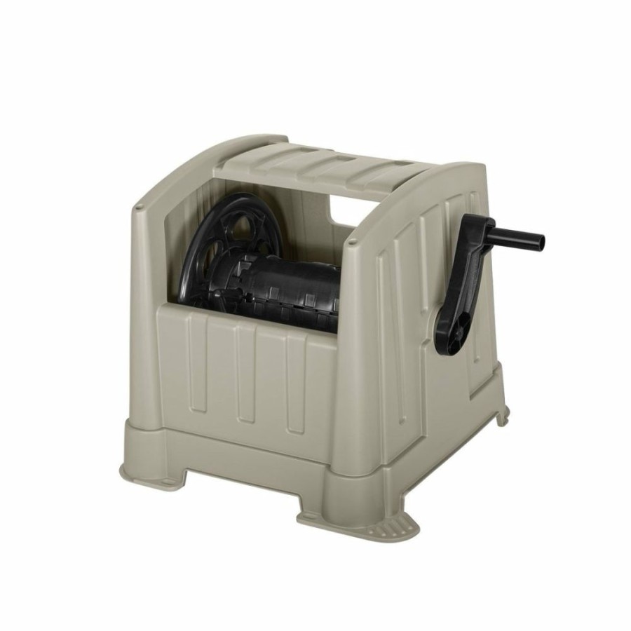 Lawn & Garden * | Top Selling Suncast Ppj100Dt Hose Hideaway Hose Reel, Holds 5/8 X 100