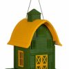 Lawn & Garden * | Good Quality North States 9096 Green Barn Birdfeeder, Holds 5 Lbs Seeds