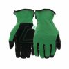 Lawn & Garden * | Sale Scotts Sc86157Gr/L Slip-On Padded Knuckle Work Gloves, Green L