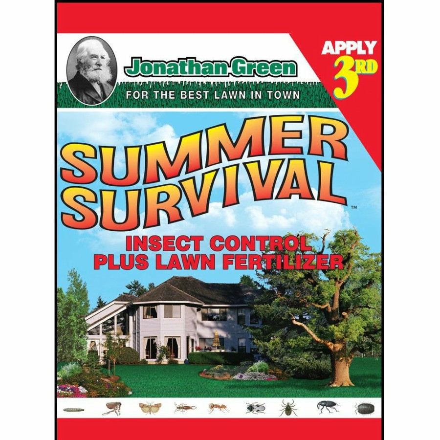 Lawn & Garden * | Store Jonathan Green 12011 Summer Survival Insect Control Plus Lawn Fertiliz