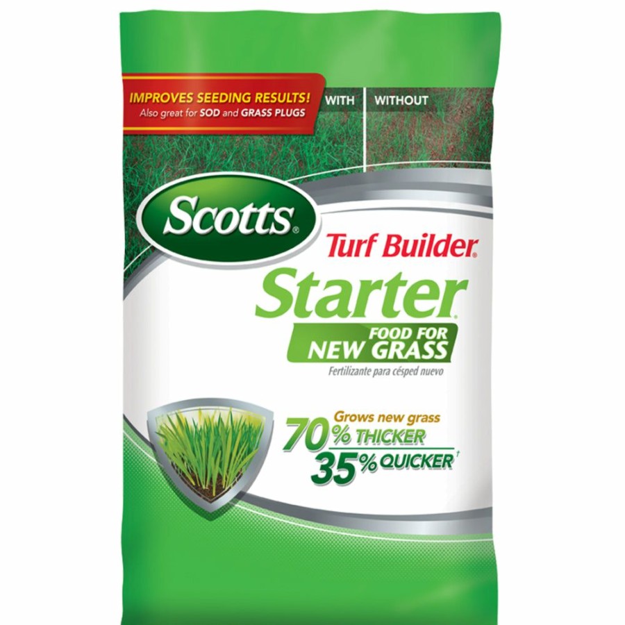 Lawn & Garden * | Shop Scotts 21814 Turf Builder Starter Food For New Grass, 14000 Sqft