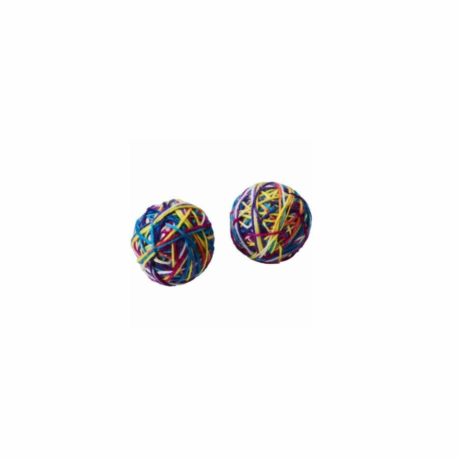 Pet Supplies * | Sale Ethical Products 52157 Sew-Much Yarn Ball Cat Toy, 2.5 Inch