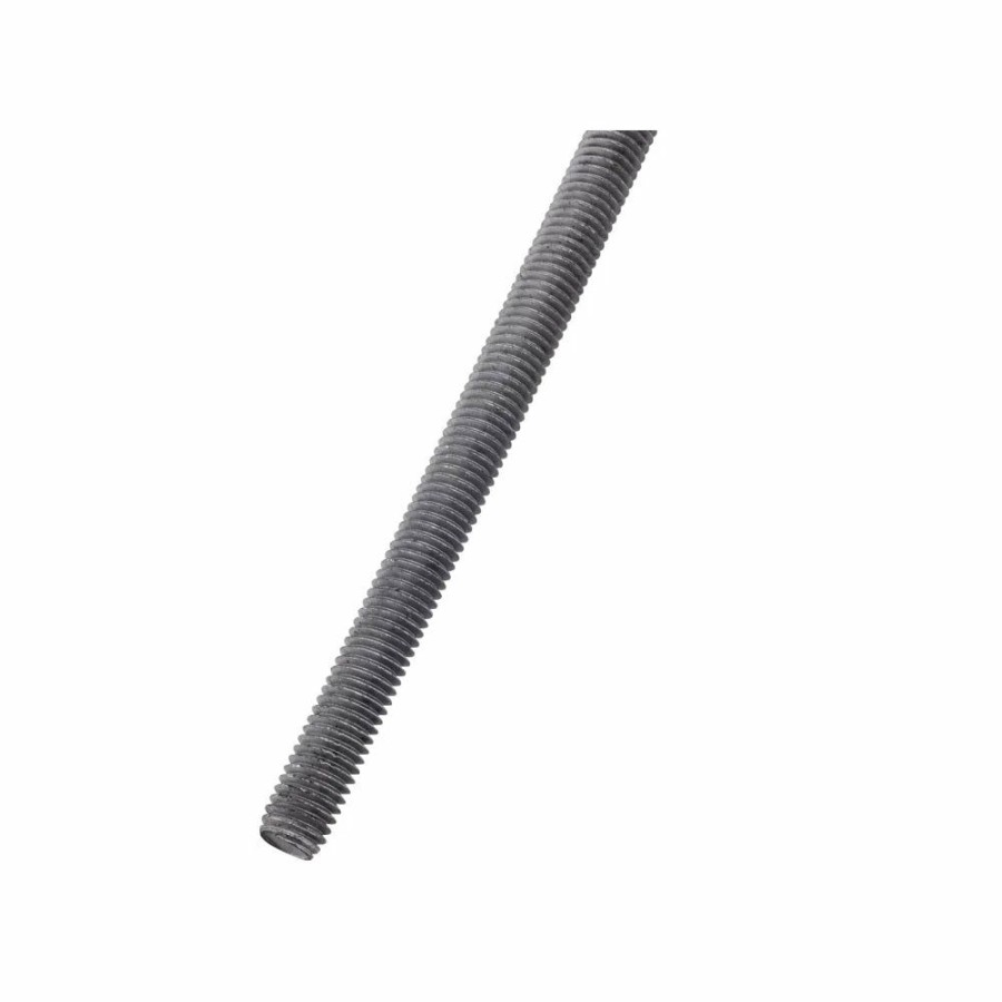 Metal Stock * | Top Sell National Hardware N825-008 Threaded Rod, 1/2-13 Inch X 72 Inch, Galvan