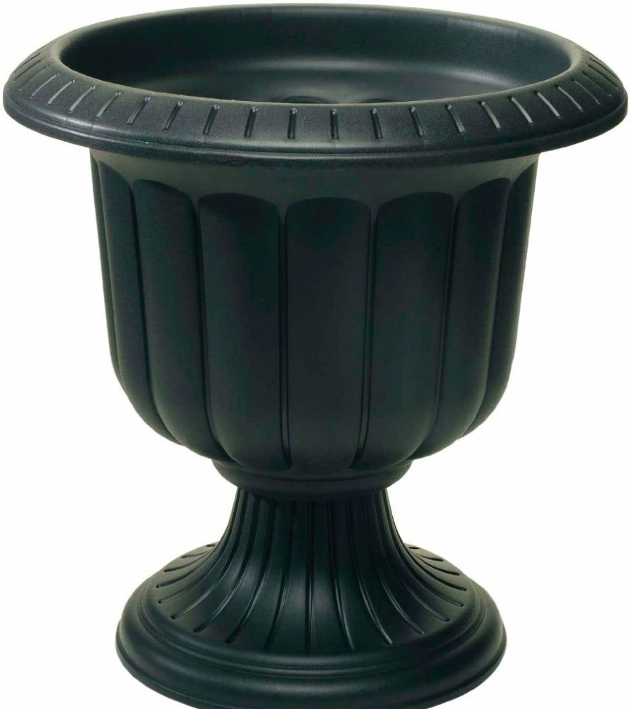 Lawn & Garden * | Good Quality Novelty 38198 Classic Urn, Black, 19