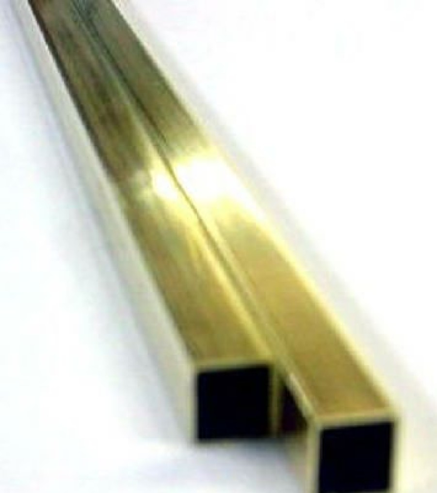 Metal Stock * | Limited Edition K&S 8149 Brass Square Tube, 1/16 X 12 (2-Pack)