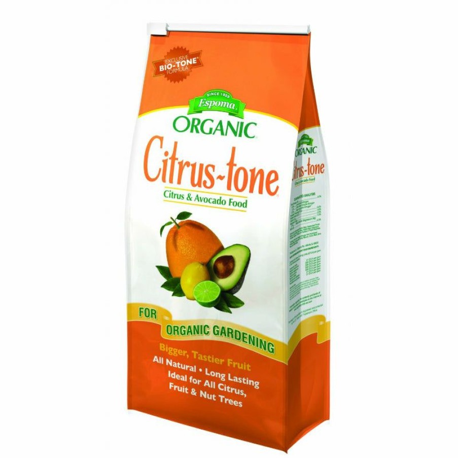 Lawn & Garden * | Top Sell Espoma Ct4 Citrus-Tone Citrus & Avocado Food W/ Bio-Tone Microbes, 5-2