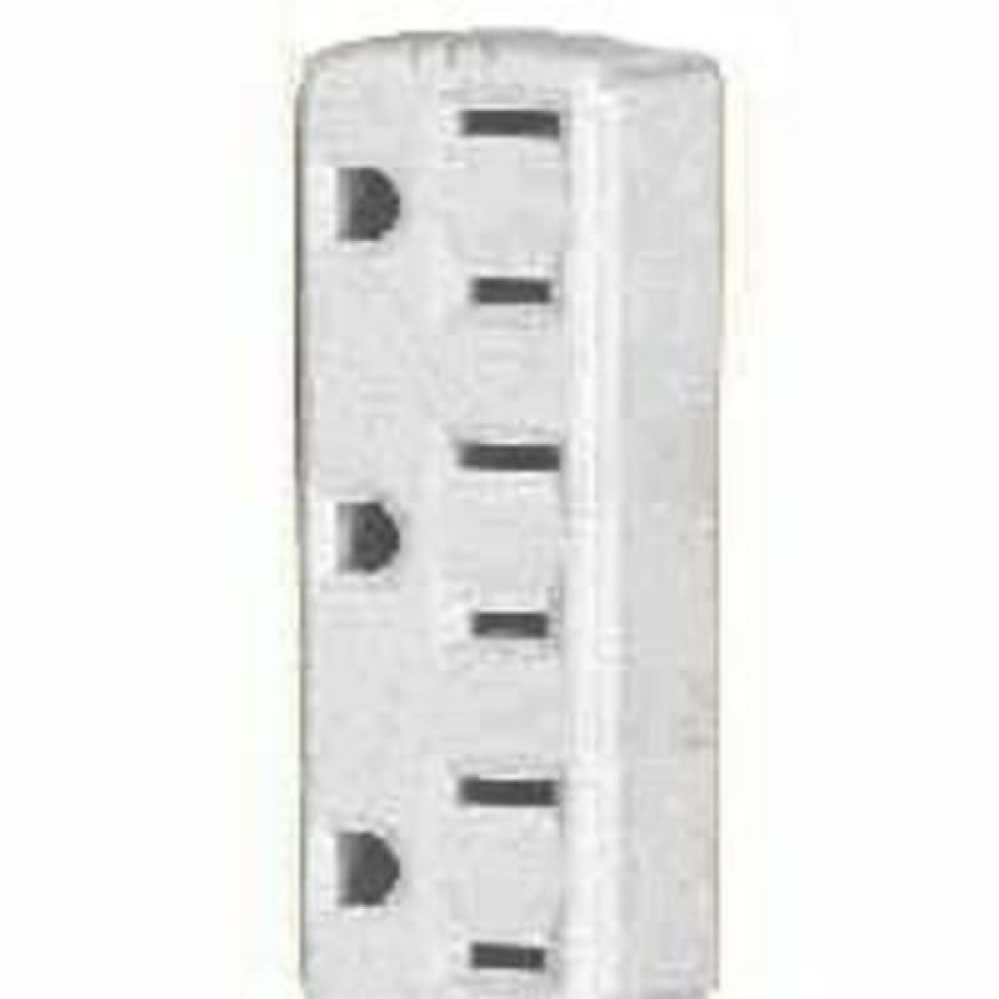 Lawn & Garden * | Bargain Sale Cooper Wiring Bp1147W Triple Tap 3 Wire Adapter, White