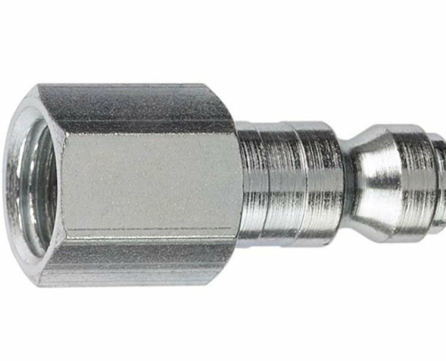 Lawn & Garden * | Top Selling Plews & Edelmann 12-610 Air Compressor Hose Fittings Plug, 3/8 T-F, 1