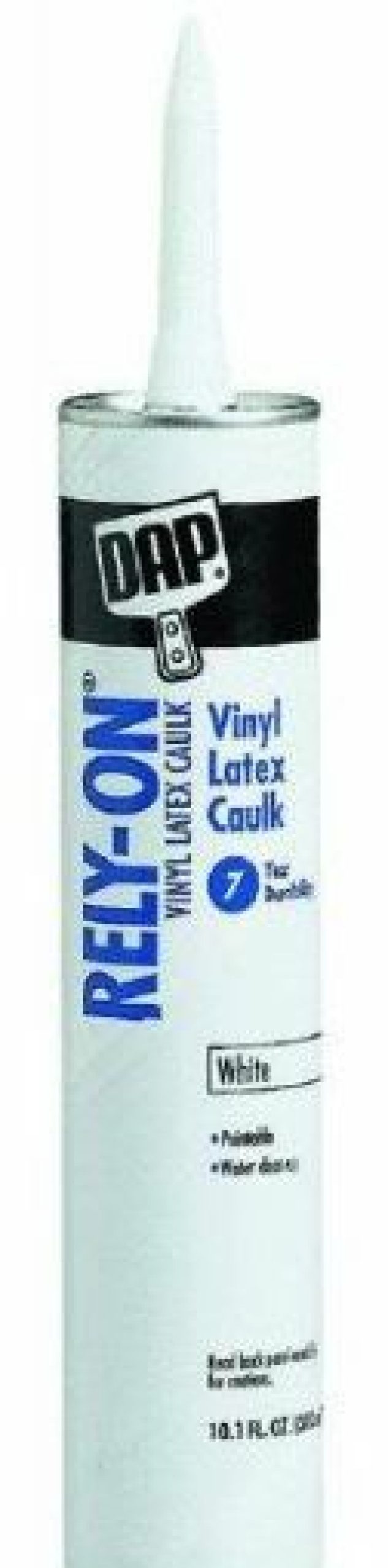 Caulk * | Limited Edition Dap 18260 Rely On Vinyl Latex Caulk, White, 10.1 Oz