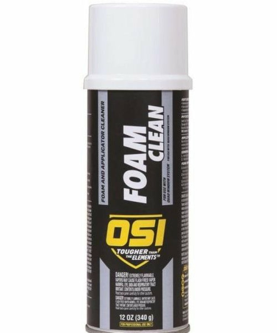 Caulk * | Best Price Osi 2049536 Teq Clean Foam & Applicator Cleaner, 12 Oz, White