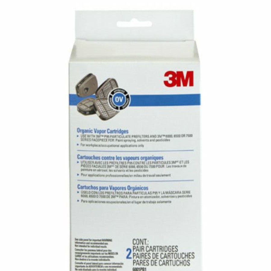 Tools For The Home * | Best Sale 3M 6001P1-Dc Organic Vapor Replacement Cartridge