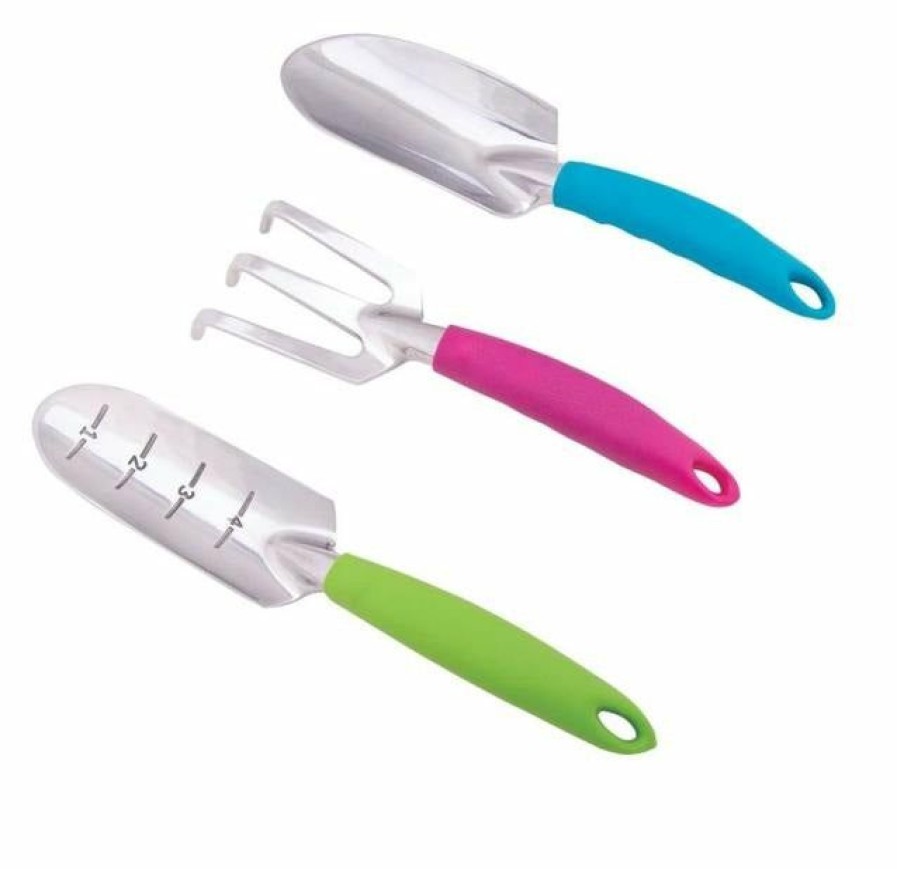 Lawn & Garden * | Shop Landscapers Select Gt926Abc Hand Trowel Set, Aluminum Blade, 3 Piece