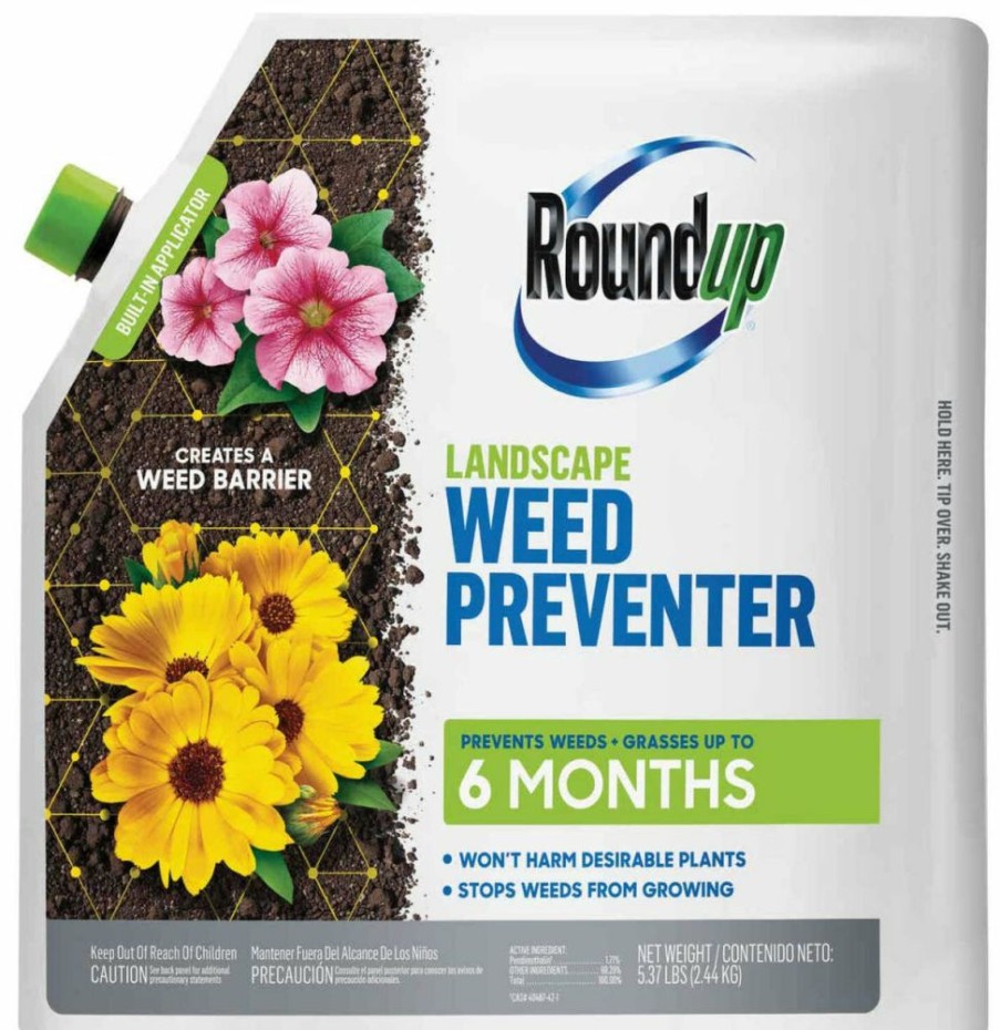 Lawn & Garden * | New Threads Roundup 5020510 Landscape Weed Preventer, 5.4 Lbs