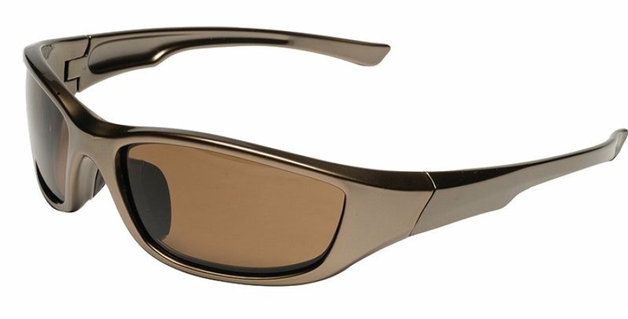 Tools For The Home * | Sale Msa Safety Works 10105404 Espresso Glaregone Polarized Safety Glasses,