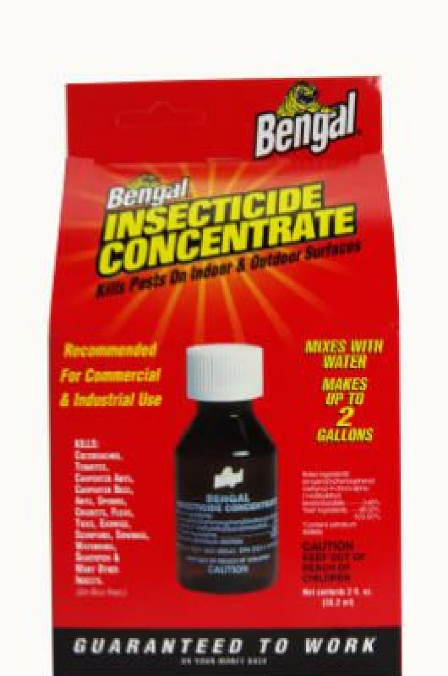 Lawn & Garden * | Unique Bengal 33100 Insecticide Concentrate, 2 Oz, Pale Yellow, Liquid