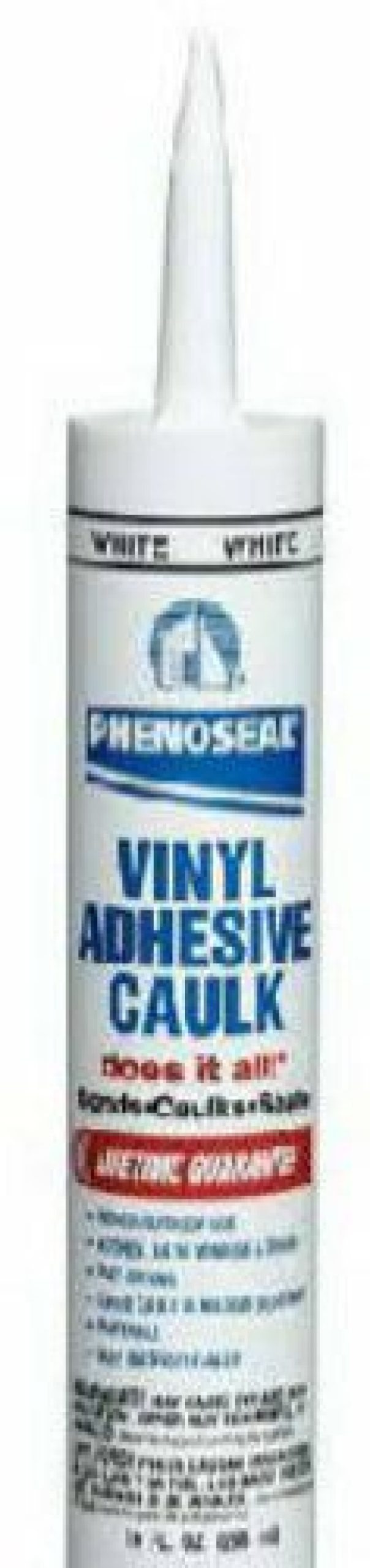 Caulk * | Good Quality Dap 5311606102 Phenopatch Vinyl Adhesive Caulk, 10 Oz, Black