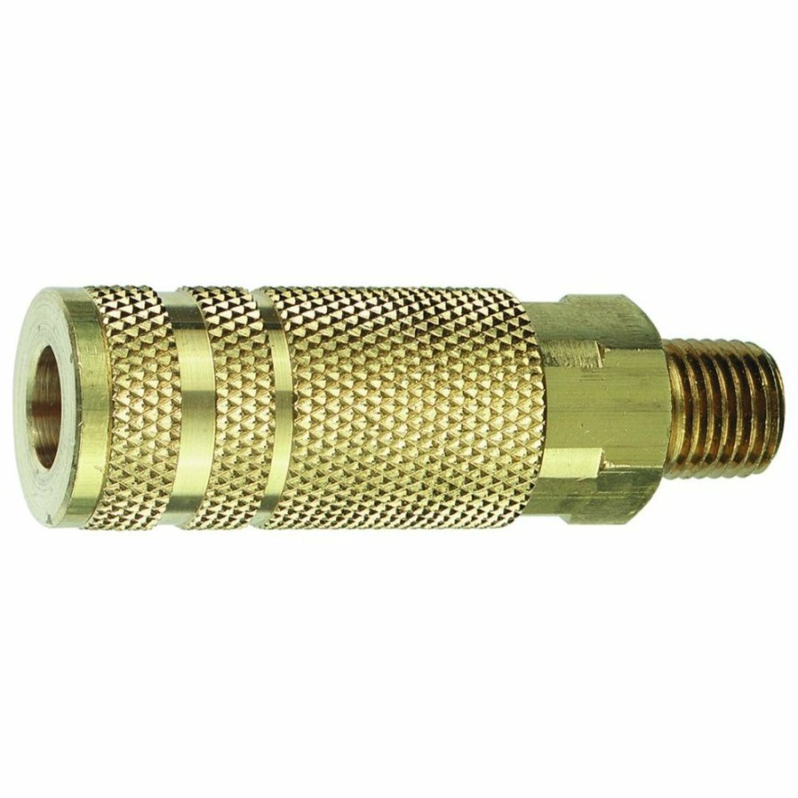 Lawn & Garden * | Tendy Style Tru-Flate13-425 Air Line Coupler, 1/4 Mnpt