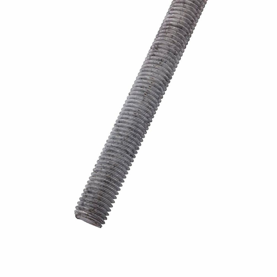 Metal Stock * | New Threads National Hardware N825-001 Coarse Threaded T-Rod, Galvanized, 3/8 -16X