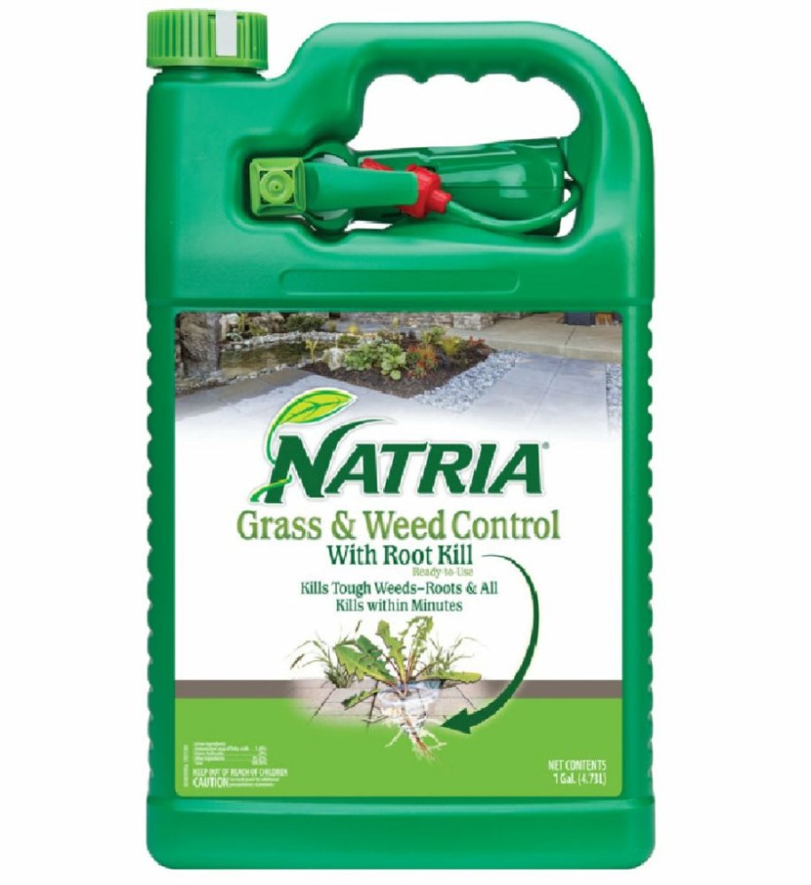 Grass & Weed Killer * | Discounts Natria 707201A Rtu Liquid Grass & Weed Killer, 1 Gallon