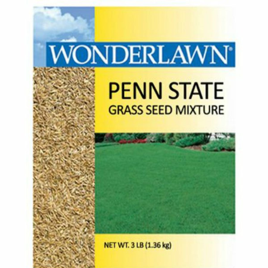 Lawn & Garden * | Bargain Sale Wonderlawn 23074 Penn State Grass Seed Mixture, 3 Lbs