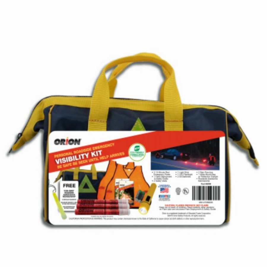 Automotive * | Large Choice Orion 8909G Personal Roadside Emergency Visibility Kit, 14-Piece