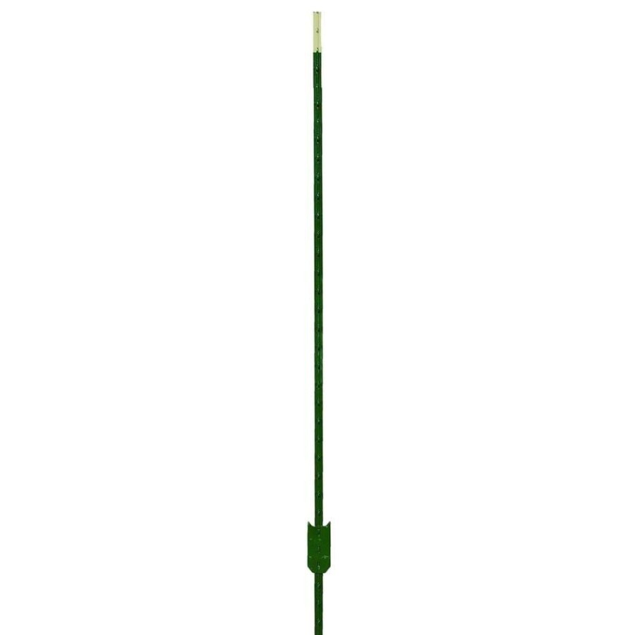 Lawn & Garden * | Shop Farmgard 901177Ab Studded Tee Fence Post, Green, 7