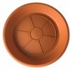 Lawn & Garden * | Store Southern Patio Sa1212Tc Dynamic Saucer, Terra Cotta, Plastic