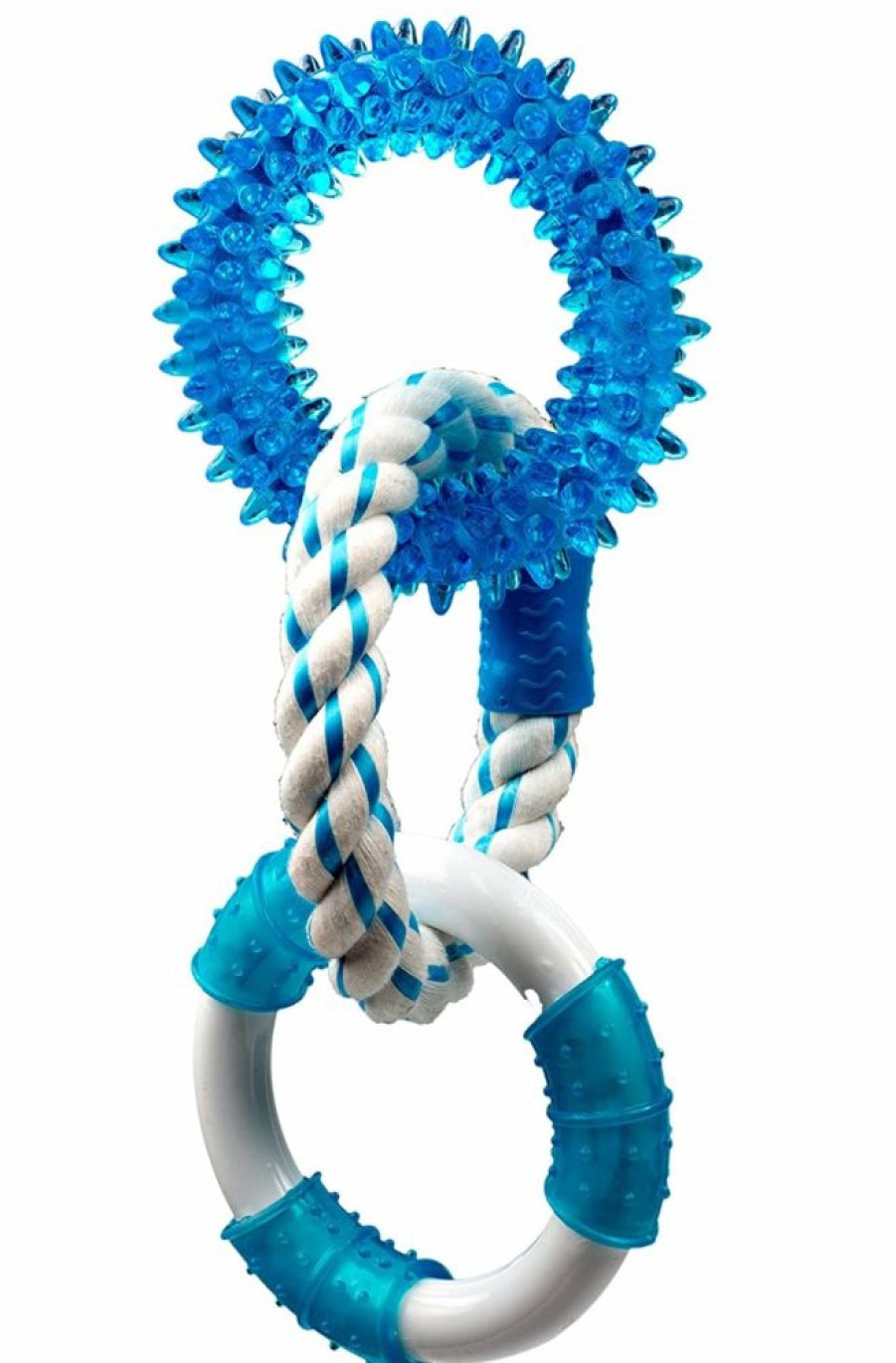 Pet Supplies * | Shop Multipet 51155 Canine Clean Peppermint Ring Toy, 11 Inch