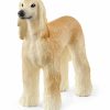 General Toys * | New Threads Schleich 13938 Afghan Hound Toy Animal Figurine, Gray & White