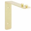 Lawn & Garden * | Store National Hardware N275-504 Wall Bracket, Brushed Gold