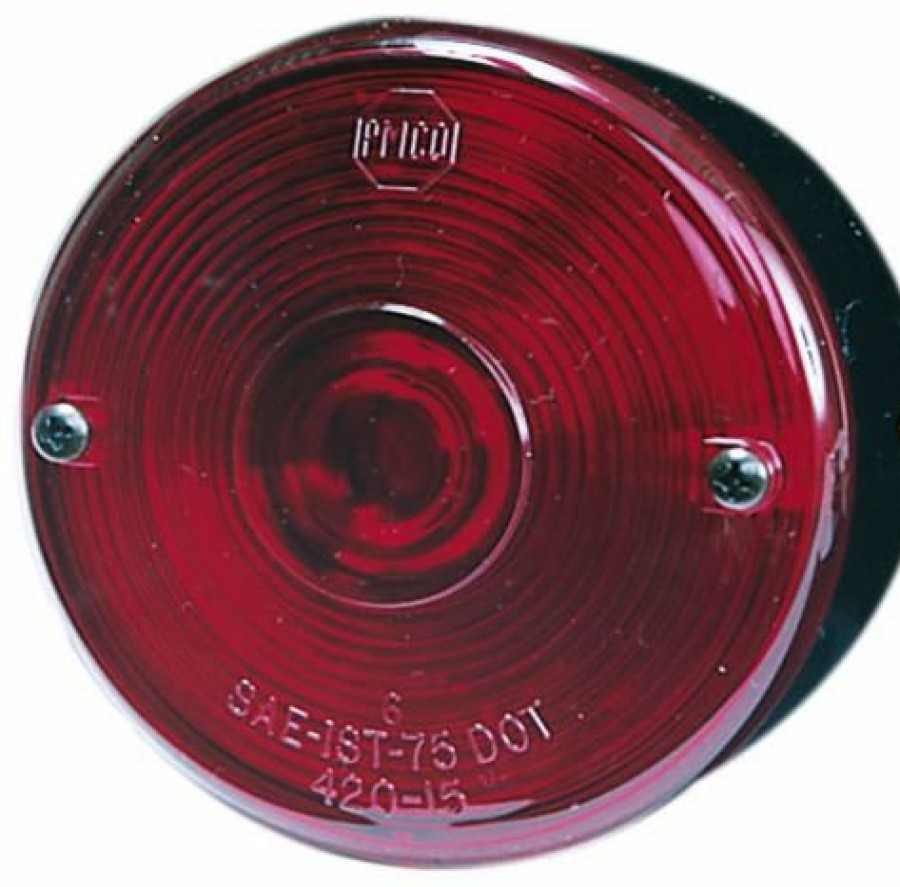 Automotive * | Shop Peterson V428S Universal Stud-Mount Stop/Turn/Tail Light, Red